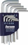 Forum 6-kt. Stiftschlüsselsatz / zöllig,5/64" - 5/16" / 10-tlg.