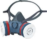 Moldex Halbmaske / Serie 7000 / Easylock,Nr. 7002 / Gr. M / o. Filter