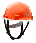 Voss Jugendfeuerwehrhelm,orange / mit Gabelkinnriemen / DIN EN 397