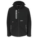 Herock Softshell-Jacke / Taris,100% PES / Schwarz / Gr. XL