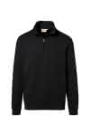 Hakro Zip-Sweatshirt Premium,70% PES / 30% BW / schwarz / Größe XL