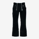 FHB Zunfthose / Friedrich (m. Schlag),30% PES/70% BW / Schwarz / Trenkercord / Gr. 48
