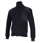 Feuerwehr-Strickjacke,Gr. 3 / blau / Mischgewebe