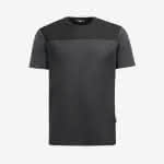 FHB T-Shirt / Knut,60%BW/40%PES / anthrazit-schwarz / Gr. S