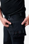 FHB Holstertasche / Moritz,100% POM / Schwarz / Links