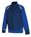Rofa Schweißschutz-Jacke schwer / Splash 2160,marine-kornblau / Gr. 50