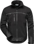 Elysee SoftShell Jacke schwarz/schwarz,Grösse 4XL