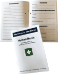 Holthaus Medical Verbandbuch,50 Blatt (DIN A5) n. BGI 511-1