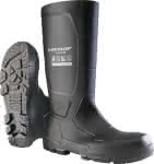 Dunlop Bau-Sicherheitsstiefel JobGuard,Gr. 42 / schwarz / S5