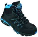 Wica Sicherheitsstiefel Antillo S3,schwarz-blau / Gr. 45