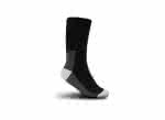 Thermo Socken Grösse 43-46,Wärmende Arbeitssocke schwarz/grau