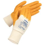 uvex Schutzhandschuh / contact ergo ENB20C,Gr. 09 / Nitril-Kautschuk /orange (VE=10 PAA),(ähnl. Handschuh Yellowstar)