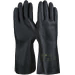 Fitzner Neopren/Latex Chemikalienschutzhandschuh,Gr. 10 / 30 cm / schwarz / (VE=12 PAA)
