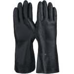 Fitzner Neopren/Latex Chemikalienschutzhandschuh,Gr. 10 / schwarz (VE= 12 / KRT=72 Paar),Länge: 30cm