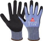 Schnittschutzhandschuh / Medio Cut Foam,Gr. 10 / blau / (VE=10 / KRT=100 Paar)