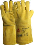 Schweißerhandschuh / Mühlheim I Super,Gr.10 / Rindspaltleder gefüttert / (VE=6 PAA)