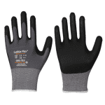 Montagehandschuh / LeiKaFlex,Gr. 08 / grau-schwarz (VE=12 / KRT=144 Paar),Nitril-Beschichtung
