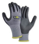 Texxor Nylon-Strickhandschuh / Black Touch,Gr. 08 / Nitril-beschichtet / VE=12 PAA