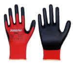 Feinstrickhandschuh / Solidstar,Nitril-Beschichtung / Gr. 10 / VE=12 PAA
