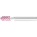 Schleifstift Edelkorund / ADW / Spitzbogenform,6 mm Schaft / 8 x 16 mm / Korn 46