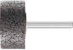 Schleifstift Normalkorund / AN / Zylinderform,6 mm Schaft / 40 x 20 mm / Korn 24