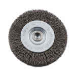 KWB Scheibenbürste Edelstahldraht,75 mm / 6 mm Schaft / fein