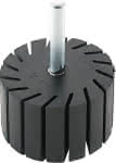 Forum Gummikörper,30 x 30 mm Schaft 6 mm
