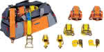 Yale Zurrgurte-Set ZUR-20,inkl. Tasche