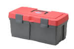 Hünersdorff Werkzeugkoffer Alpha,19" 485 x 260 x 230 mm Rot/grau