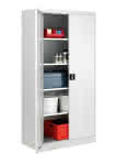 Materialschrank MKST5/19 grau,950 x 500 x 1950 mm / 4 Böden