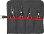 Knipex Präz.-Sicherungsringzangen-Set,A1 / A2 / J1 / J2 / 4-tlg.
