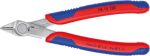 Knipex Elektronik-Seitenschneider,125 mm / PVC-Griff / m. Drahtklemme