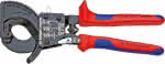 Knipex Kabelschneider / Ratschenprinzip,250 mm