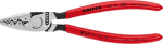 Knipex Aderendhülsenzange,180 mm / Griff getaucht / 0,25 - 16,0 mm²