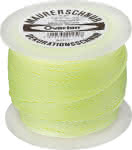 Maurerschnur fluoreszierend gelb,rundgeflochten 2,0 mm 100 mtr
