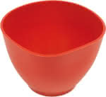 Gipsbecher Gummi/rot,130 x 95 mm