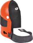 Knieschoner,Hartschale aus Polypropylen orange