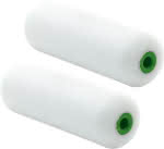 Lackierroller-Walze (Schaum),100 mm / Ø 6 mm / abgerundet / 2er-Pak.