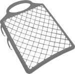 Abstreifgitter PVC,280 x 320 mm / (VE=10)