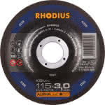 Rhodius Trennscheibe Stahl / gekr. 115 x 3,0 x 22,23 mm / KSMK / (VE=25)