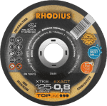 Rhodius Trennscheibe Edelst. / gekr.,125 x 0,8 x 22,23 mm / XTK8 Exact / (VE=50)