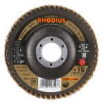 Rhodius Schleifmopteller Edelst.,115 mm K 40 / Jumbo Longlife / (VE=10)
