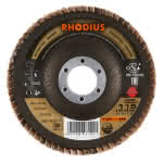 Rhodius Schleifmopteller Edelst.,115 mm K 60 / Jumbo Longlife / (VE=10)