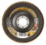Rhodius Schleifmopteller Edelst.,125 mm K 60 / Jumbo Longlife / (VE=10)