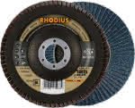 Rhodius Schleifmopteller Edelst.,125 mm K 60 / LSZ F1 / (VE=10)