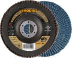 Rhodius Schleifmopteller Edelst.,180 mm K 40 / LSZ F1 / (VE=10)