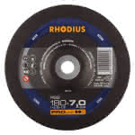 Rhodius Schruppscheibe Stahl / gekr.,180 x 7,0 x 22,23 mm / RS2 / (VE=10)