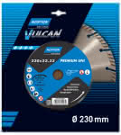 Diamantscheibe / 230 x 22,23 mm,Vulkan Premium Uni