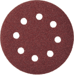 Forum Haftscheibe Korund 8-Loch,125 mm Korn 180 (VE=50)