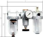 Wartungseinheit Standard 3 tlg.,1/2" 0,5 - 10Bar